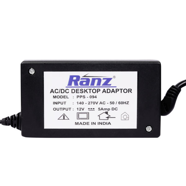 RANZ-ADAPTOR 12 V 5 AMP